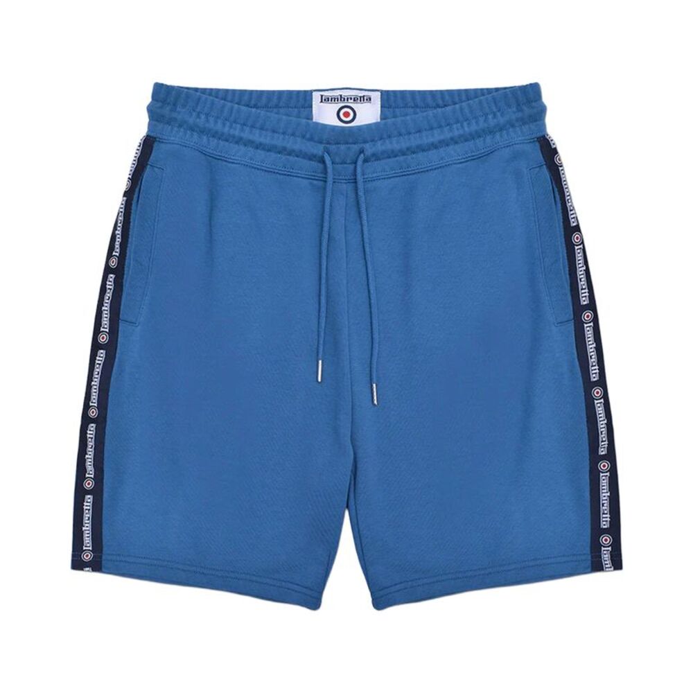 Lambretta Mens SS24 Taped Shorts / Dark Blue